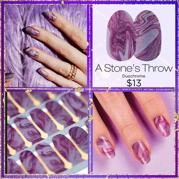 3/$20💘 Color Street Nail Polish Strips in A Stone's Throw - Picture 4 of 13